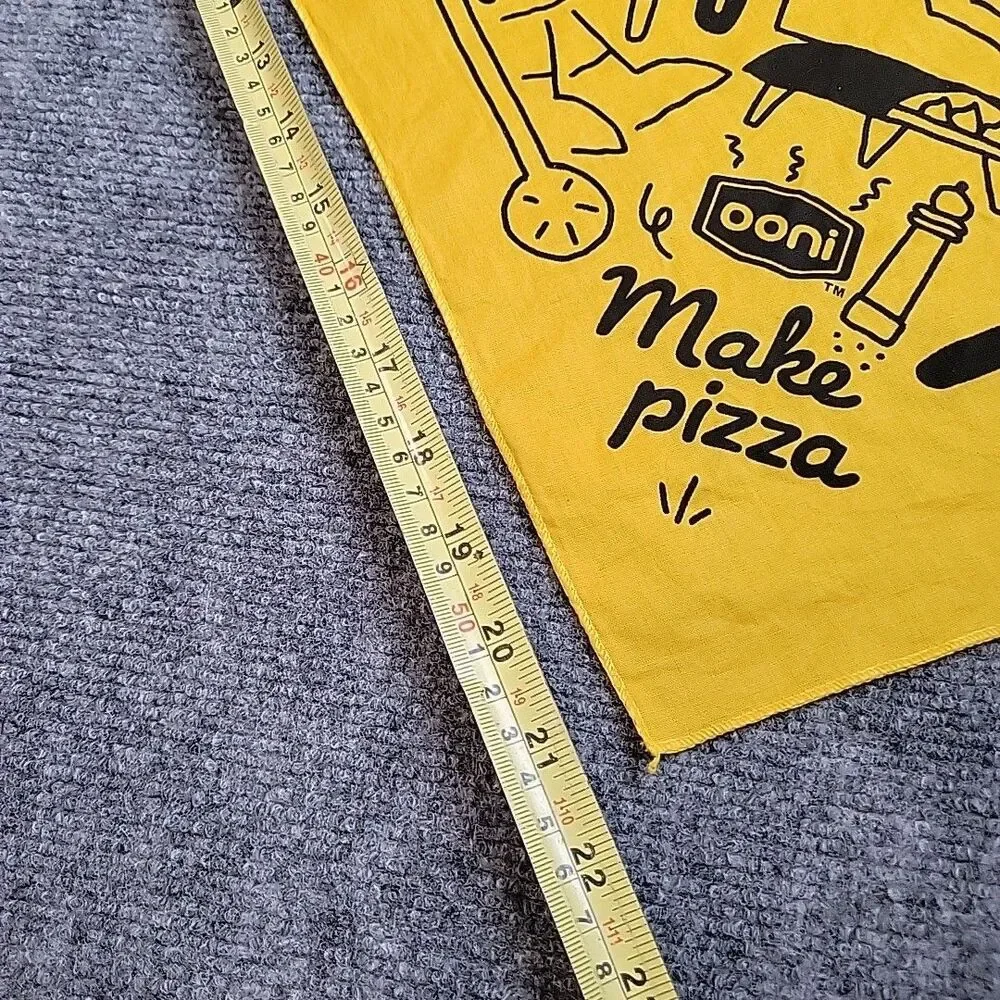 ooni Promo Yellow and Black Bandana Make Pizza - Exclusive 21